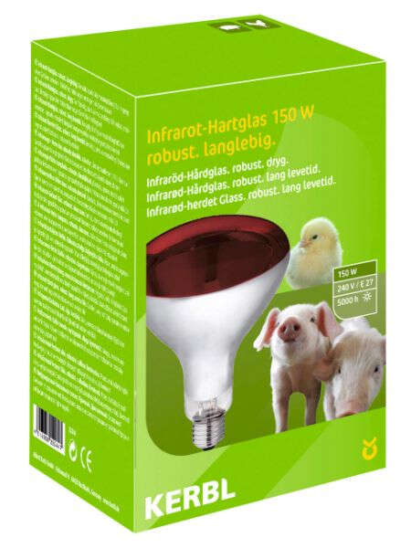 KERBL Hartglas-Infrarotlampe